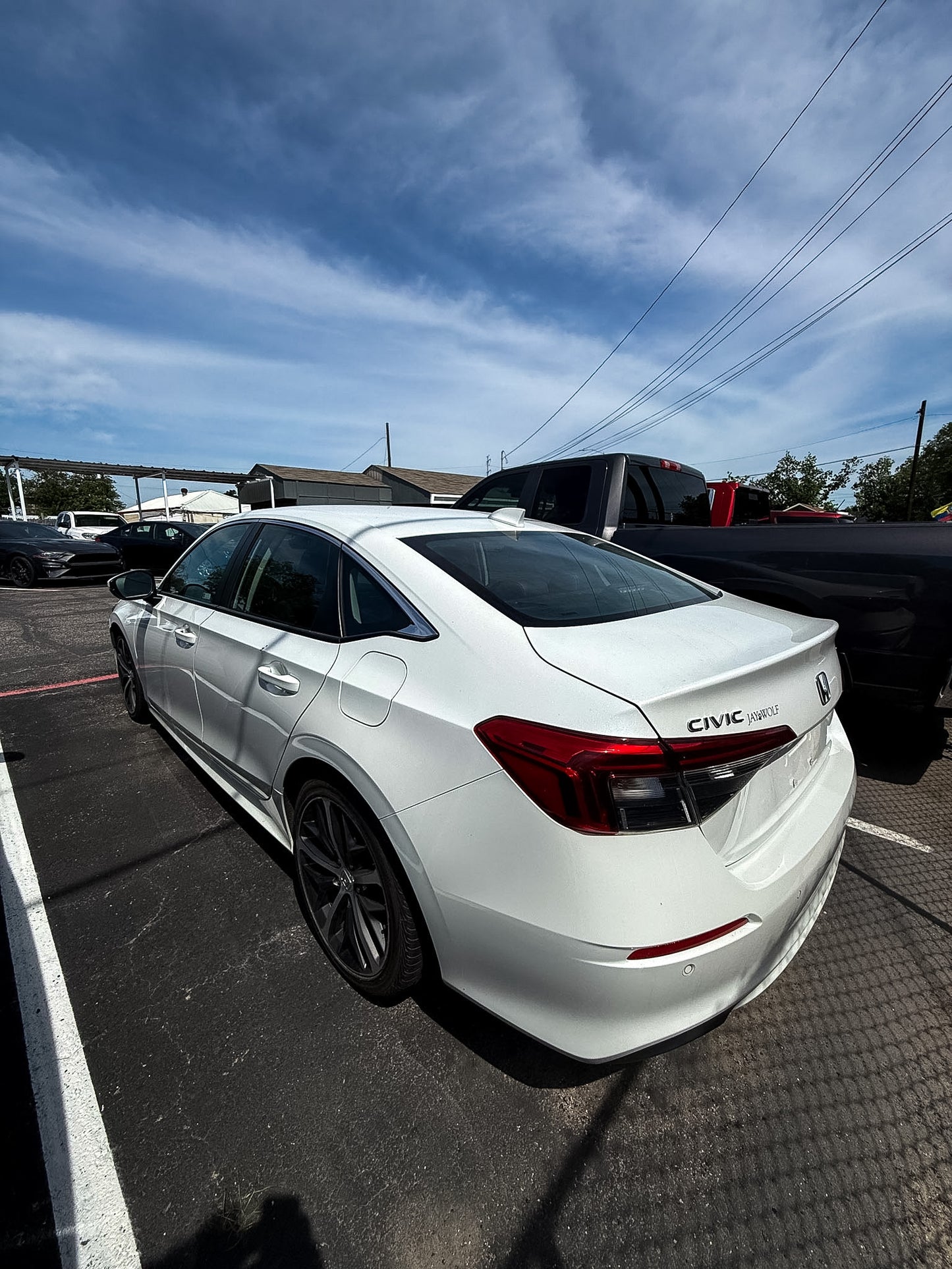 2022 Honda Civic White Sport