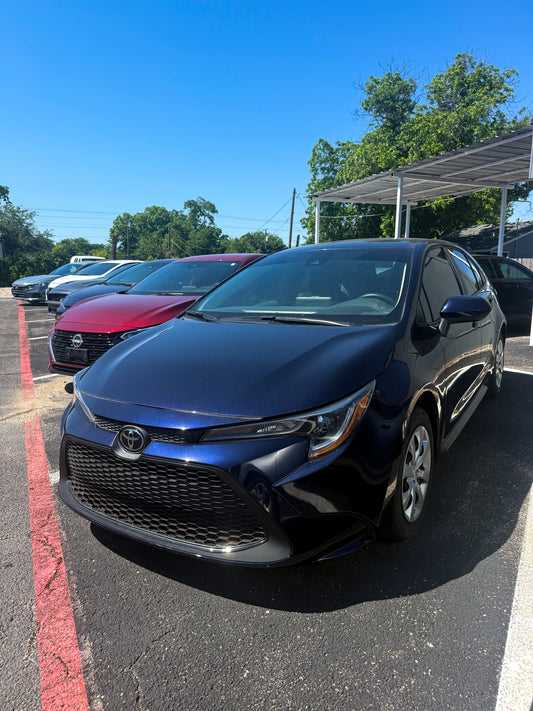 2022 Toyota Corolla LE Blue