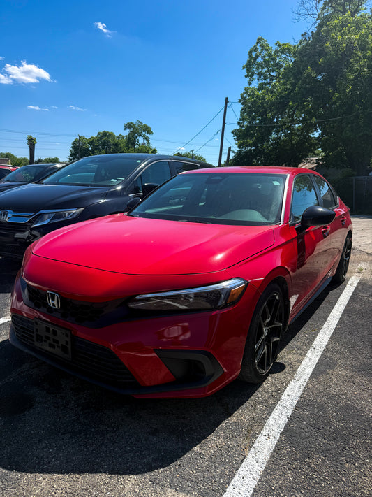 2024 Honda Civic Red Sport