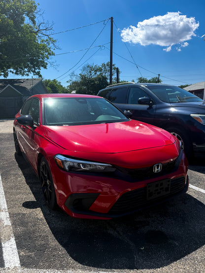 2024 Honda Civic Red Sport