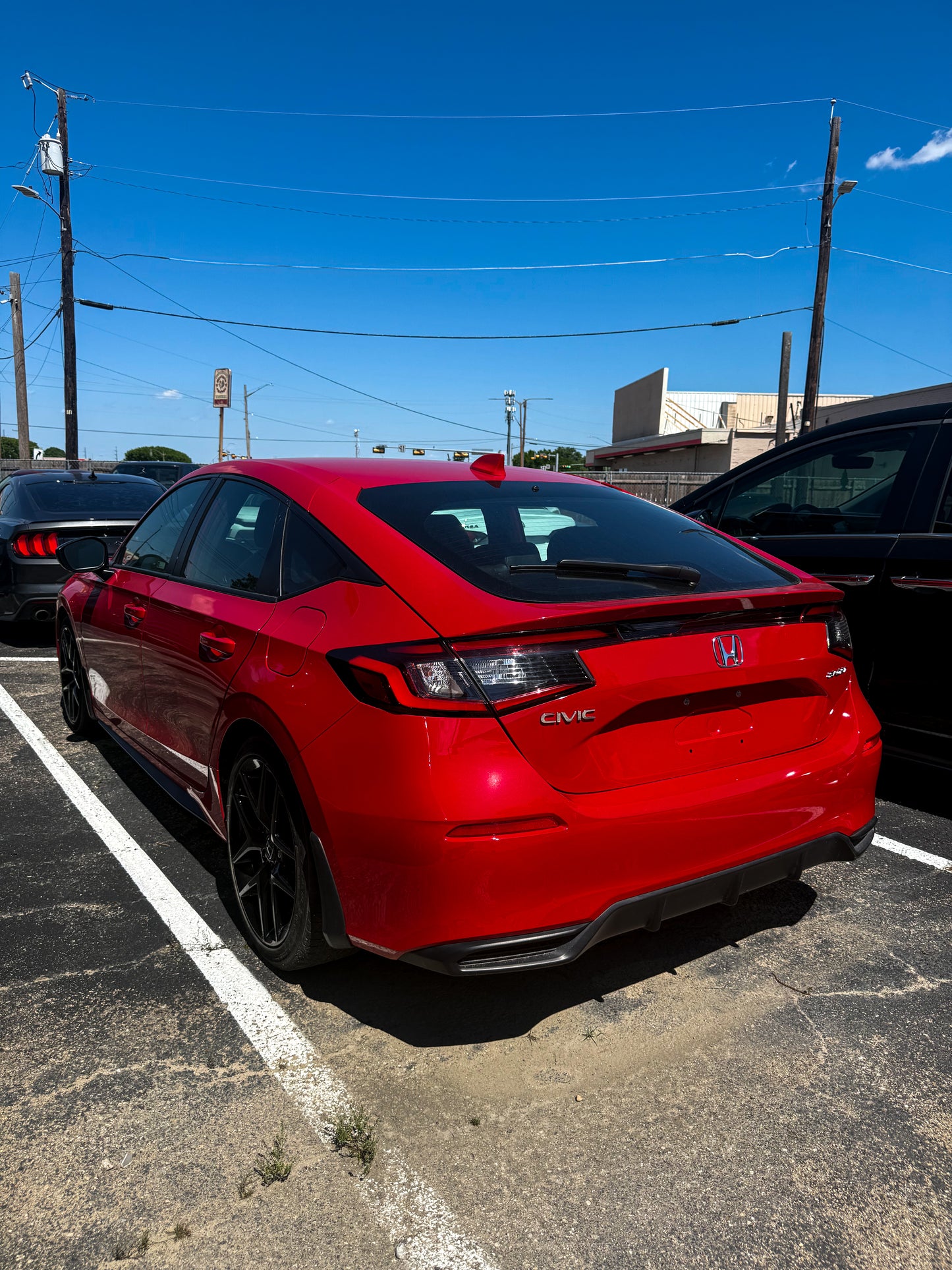2024 Honda Civic Red Sport