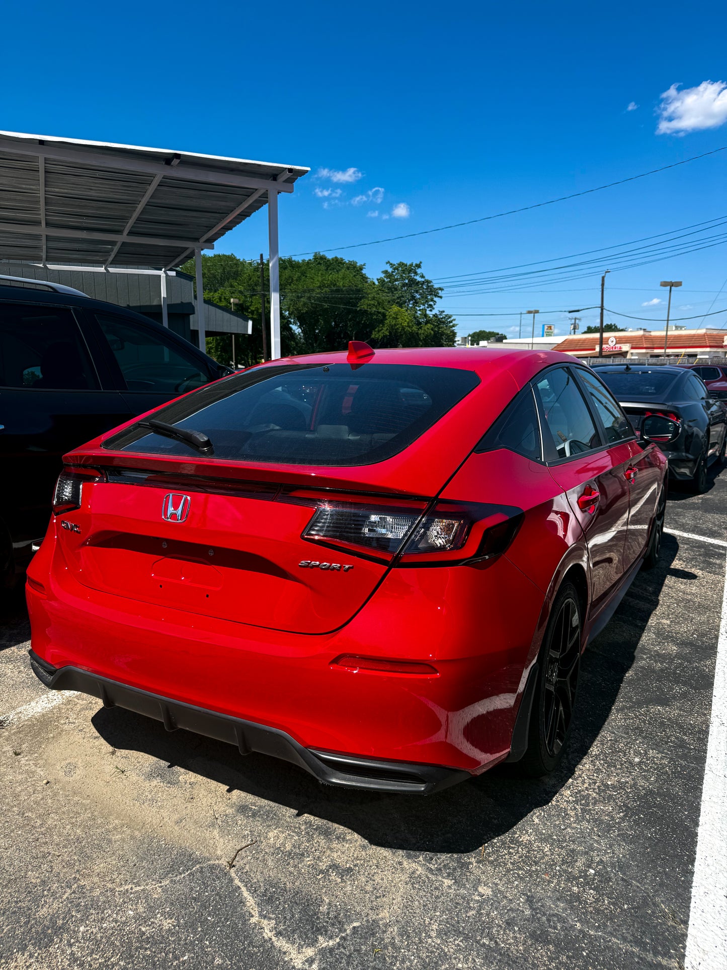 2024 Honda Civic Red Sport