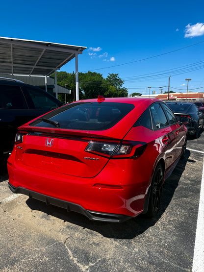 2024 Honda Civic Red Sport