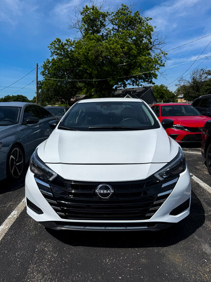 2025 Nissan Versa S White