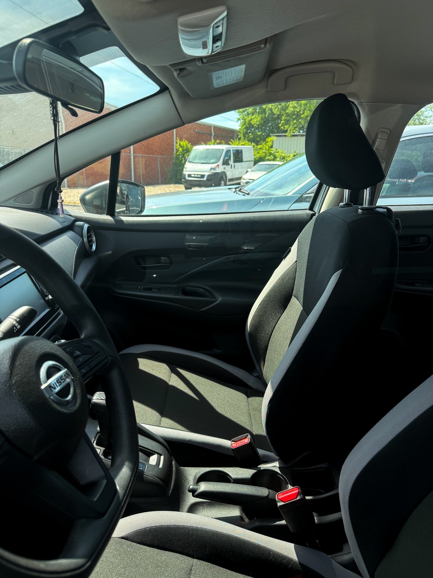 2025 Nissan Versa S White