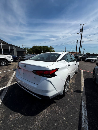 2025 Nissan Versa S White