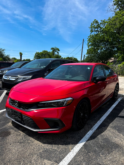2022 Honda Civic Red Sport