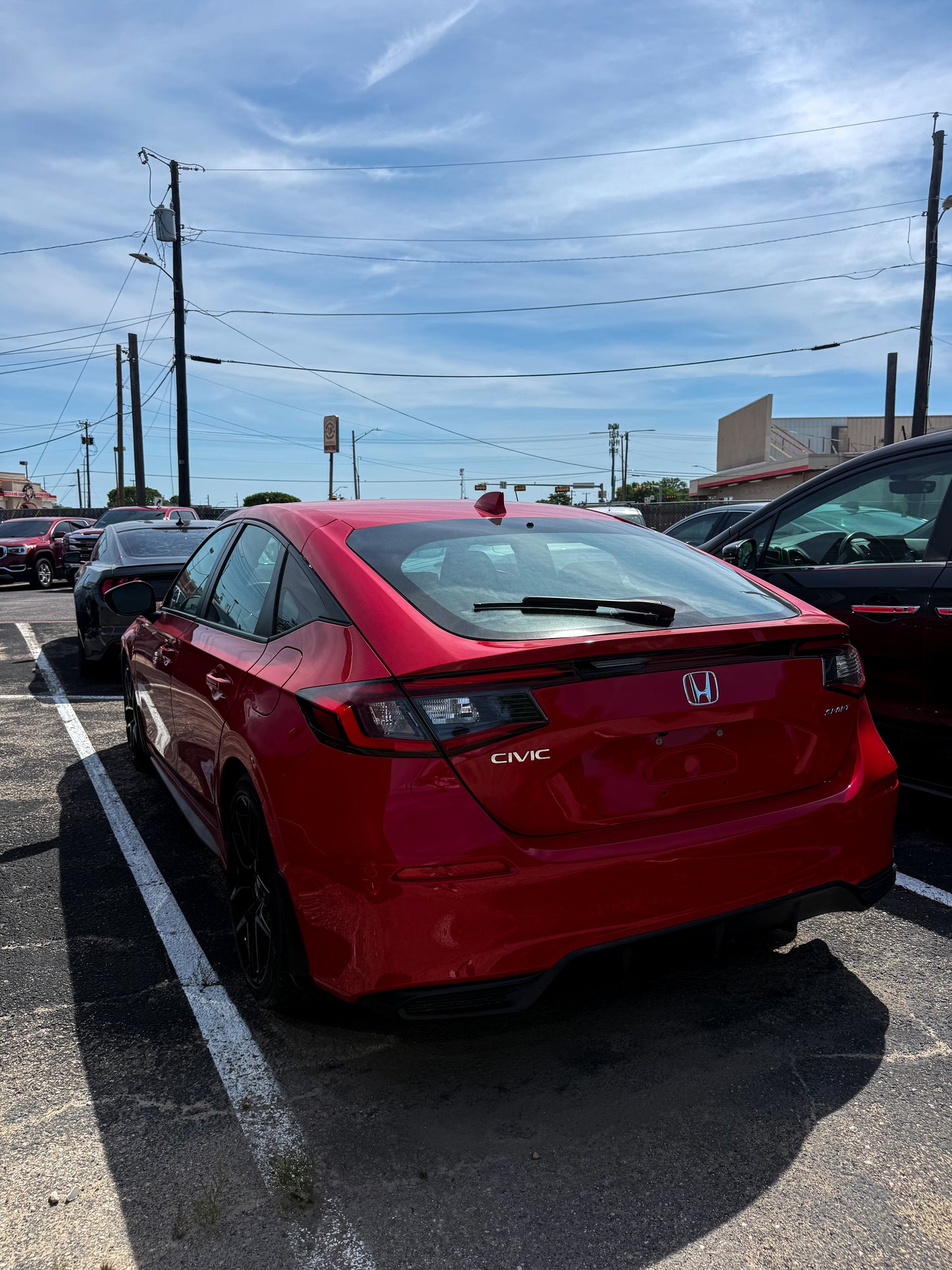 2022 Honda Civic Red Sport