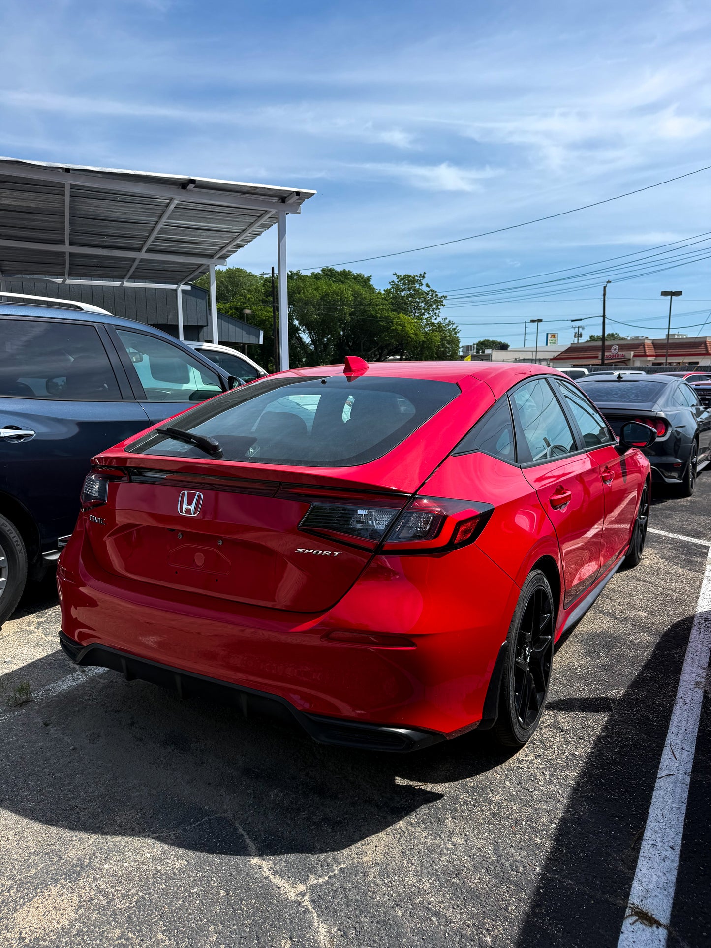 2022 Honda Civic Red Sport