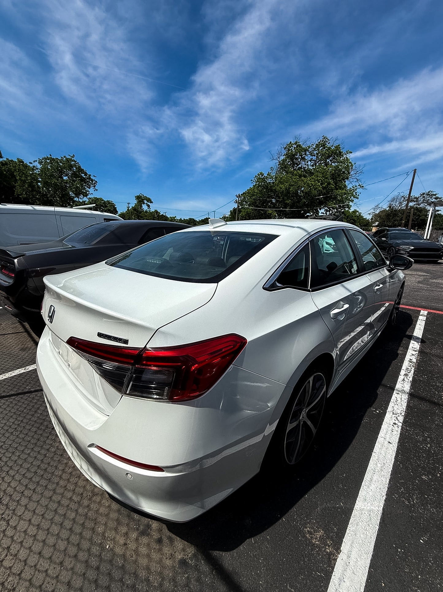 2022 Honda Civic White Sport