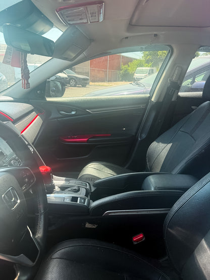 2021 Honda Civic Black and Red